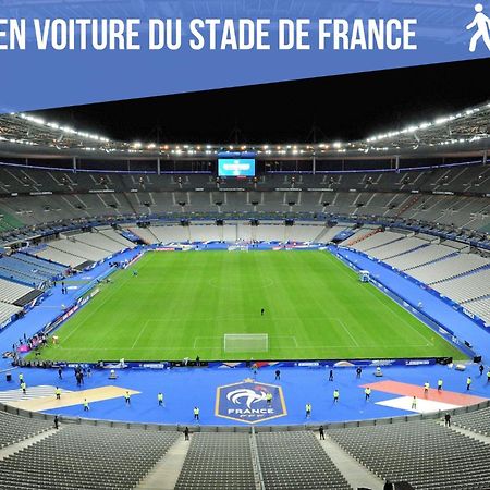 Le Nid Douillet Appartement Confortable A 5 Min Du Stade De France Et Proche De L'Aeroport Cdg Saint-Denis  Exterior photo